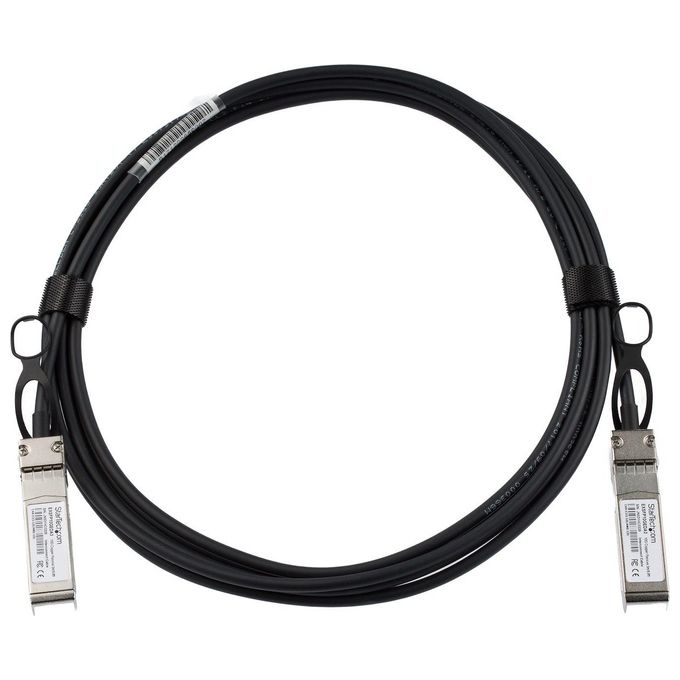 StarTech.com Juniper EX-SFP-10GE-DAC-3M Compatible SFP Cavo Direct-Attach Twinax 3mt