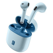 Cellular Line Auricolari TWS Bluetooth Style Color Azzurro