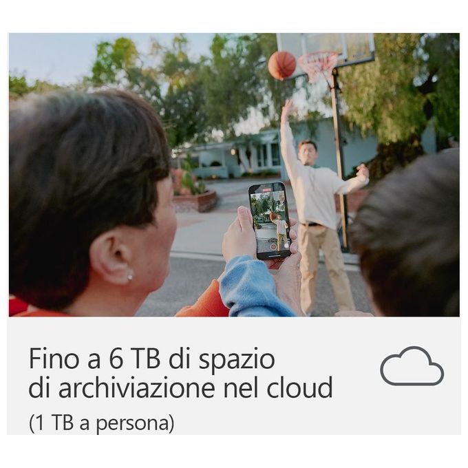 Microsoft 365 Family licenza a termine (1 anno) fino a 6 utenti