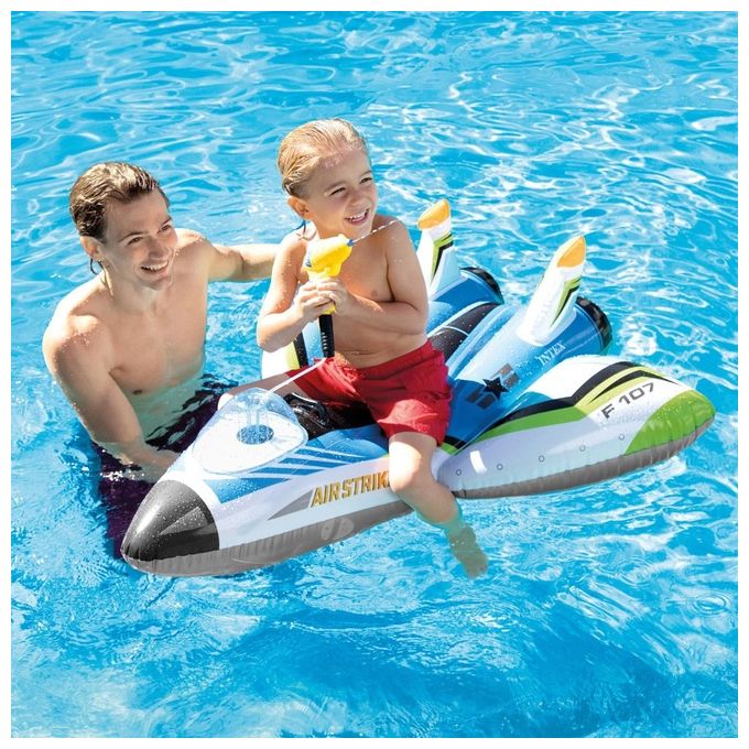 Intex Cavalcabile Acquascooter con Pistola ad Acqua 117x117cm
