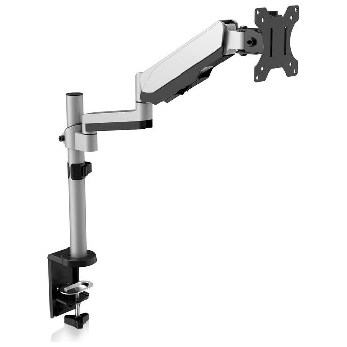 V7 DM1TA-1E Staffa Monitor con Regolazione a Sfioramento 1 Display da 17'' a 32