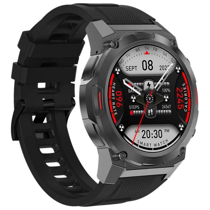 Maxcom FW63 Cobalt Pro black 1.43'' Sport Salute Notifiche Nero
