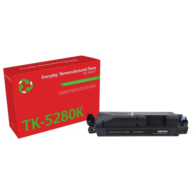 Everyday di Xerox Toner Rigenerato Nero Compatibile con Kyocera Tk-5280k