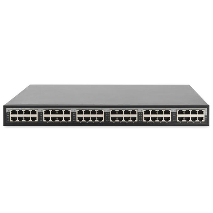 Digitus Switch di Rete Gigabit Ethernet 10-100-1000 Grigio 1U Supporto Power Over Ethernet