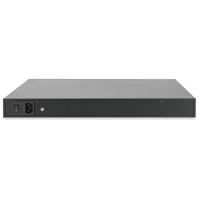 Digitus Switch di Rete Gigabit Ethernet 10-100-1000 Grigio 1U Supporto Power Over Ethernet