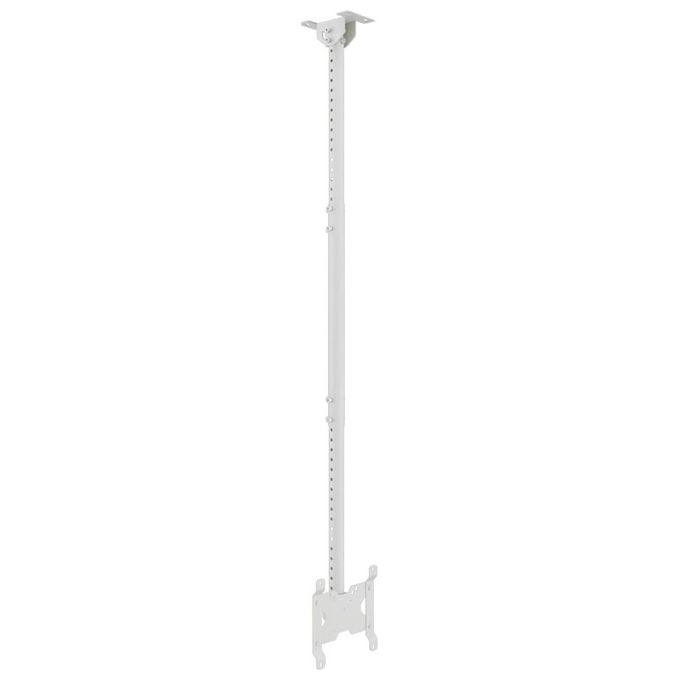 ITB MB4757 Small Single Supporto a Soffitto per Tv a Schermo Piatto 32'' Bianco