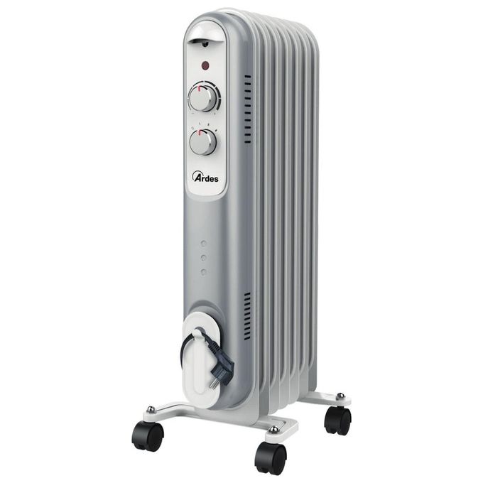 Ardes AR4R07S Curvy7 Radiatore ad olio 7 elementi