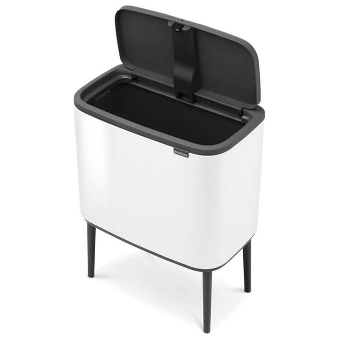 Brabantia Waste Bin Bo Touch Bin Pattumiera 36 Litri Bianco