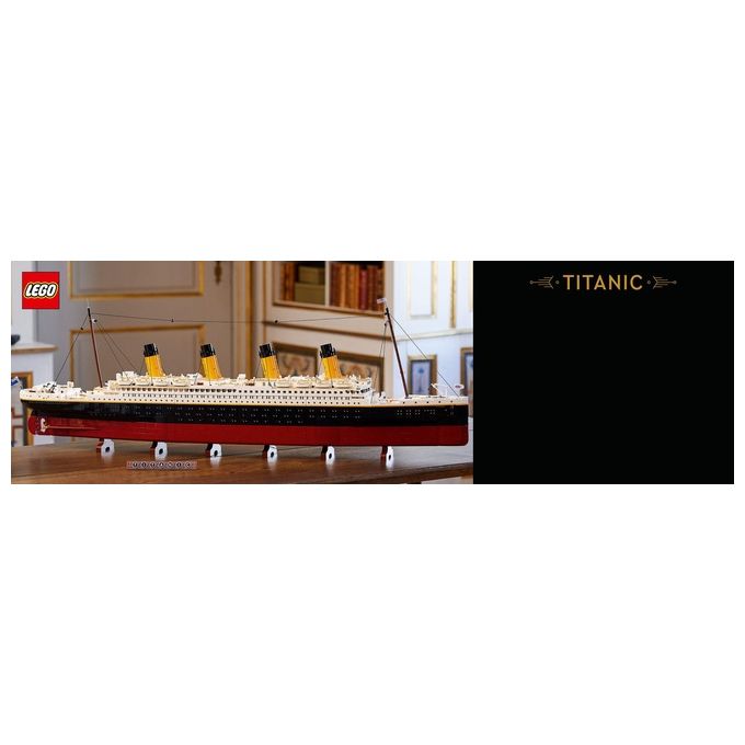 LEGO Creator Titanic Modello in Mattoncini da Costruzione per Appassionati e Collezionisti di Tutte le Eta'