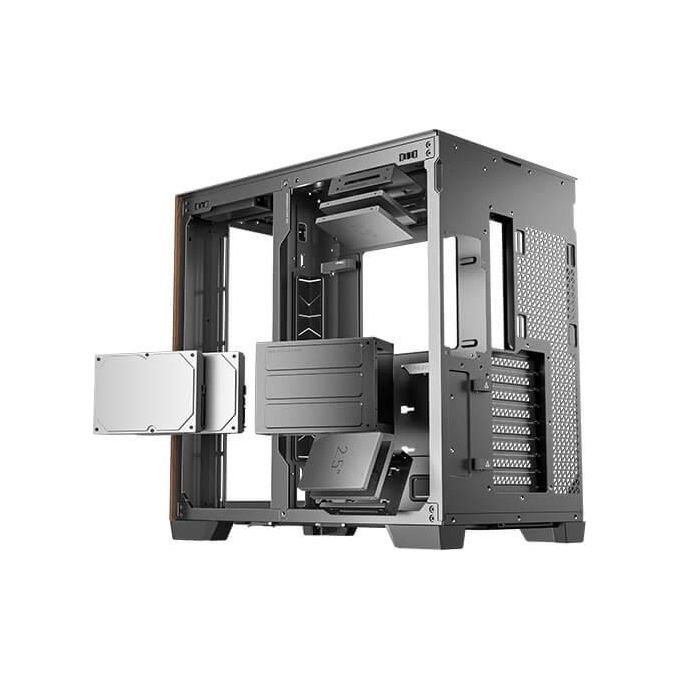 Antec Legno C8 Ventole Non Incluse Pannello Frontale in Legno Layout a Doppia Camera Tipo-C Supporto Radiatore 360mm