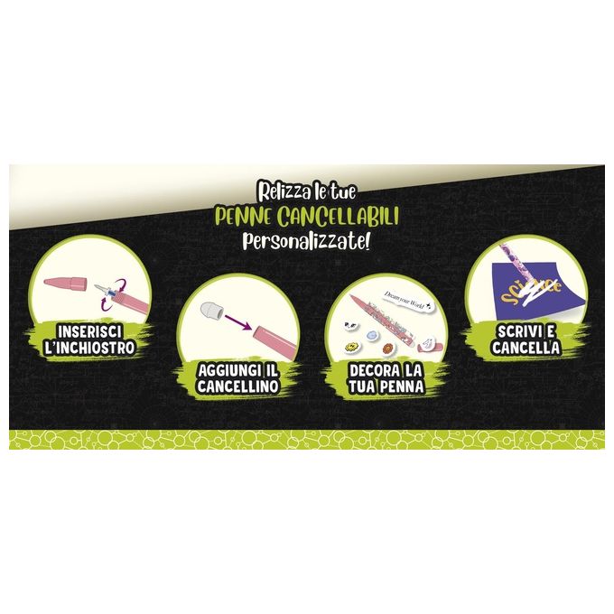 Lisciani Gioco Creativo Im a Genius Laboratorio delle Penne Cancellabili
