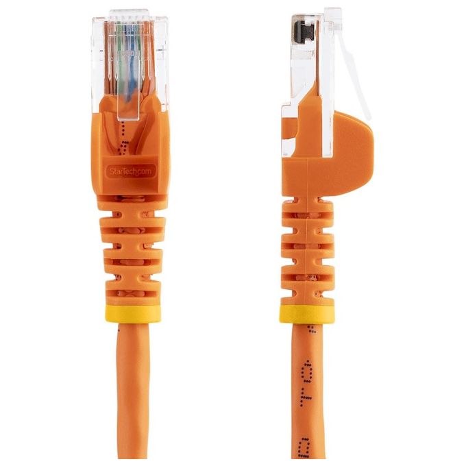 StarTech Cable Cavo Patch Utp Cat5e Rj45 Antigroviglio 3mt Arancio