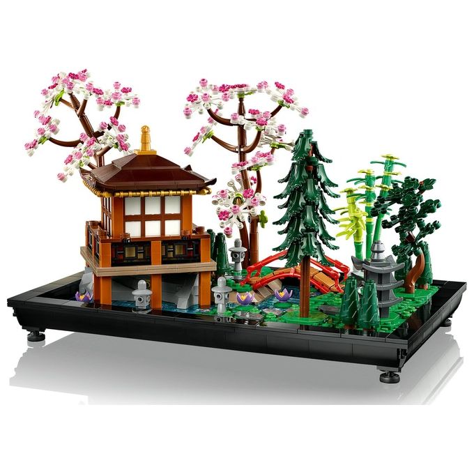 LEGO Icons 10315 Il Giardino Tranquillo, Kit Giardino Botanico Zen per Adulti con Fiori di Loto, Regalo per Donna e Uomo