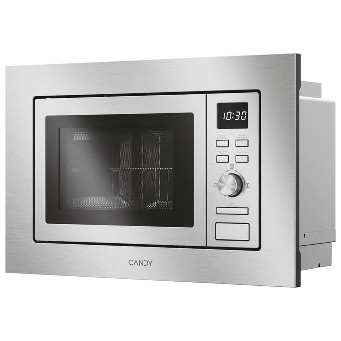 Candy CA20FMW7NG Forno a Microonde da incasso Wave 600 Inox Framed 13 programmi di cottura automatici 20 Litri 1000 W