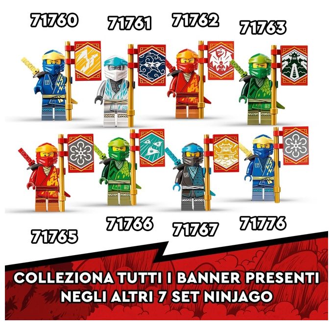 LEGO Ninjago Auto da Corsa di Lloyd Evolution