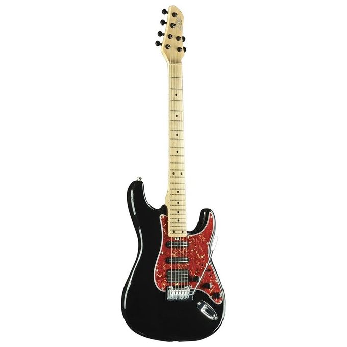 EKO Chitarra Elettrica Aire Lite Nero Strumento Musicale per Musicisti Moderni con Design Accattivante e Suono di Qualita'
