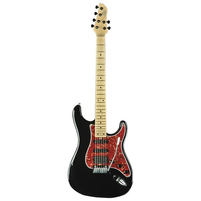 EKO Chitarra Elettrica Aire Lite Nero Strumento Musicale per Musicisti Moderni con Design Accattivante e Suono di Qualita'