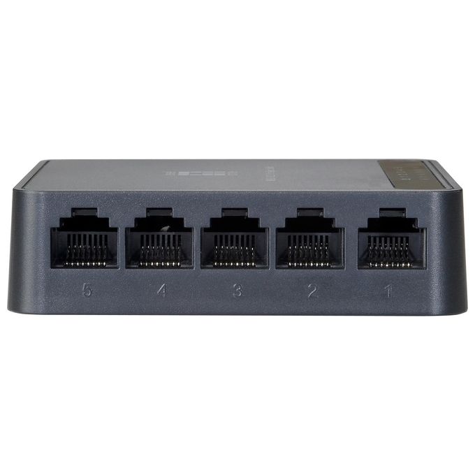 Level One GEU-0522 Switch di Rete 5-Porte Gigabit Ethernet 10-100-1000 Nero