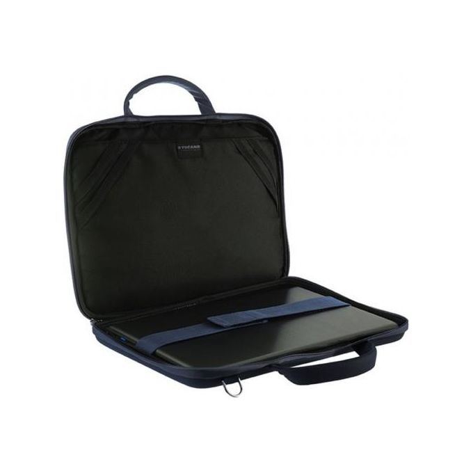 Tucano Darkolor Borsa Slim ed Iperprotettiva per Laptop 14'' Blu