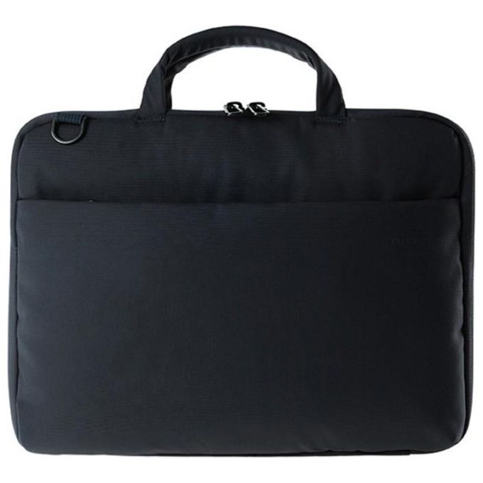 Tucano Darkolor Borsa Slim ed Iperprotettiva per Laptop 14'' Nero