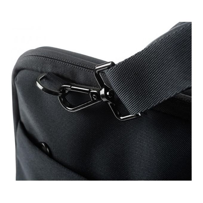 Tucano Darkolor Borsa Slim ed Iperprotettiva per Laptop 14'' Nero