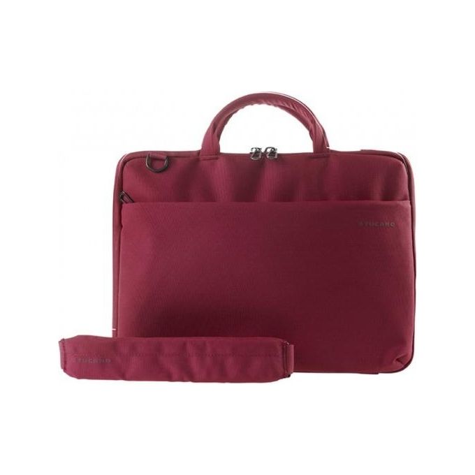 Tucano Borsa Slim Darkolor per Laptop Fino a 14'' Rossa