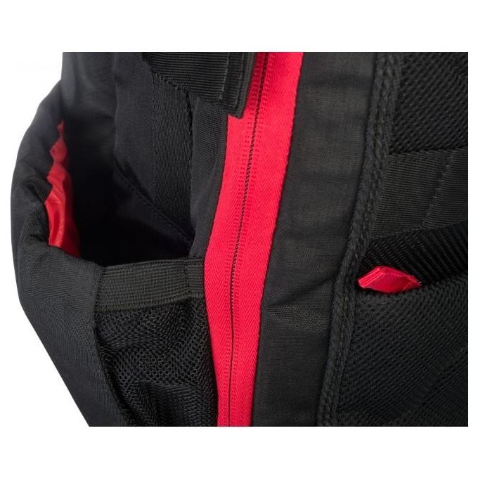 Tucano Zaino Gaming Multitasking Nylon e Neoprene con Cavo Usb Integrato e Tasca per Smartphone Nero