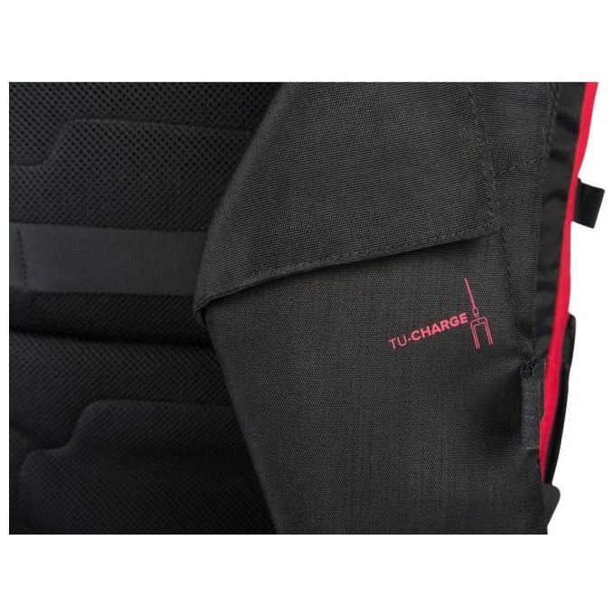 Tucano Zaino Gaming Multitasking Nylon e Neoprene con Cavo Usb Integrato e Tasca per Smartphone Nero