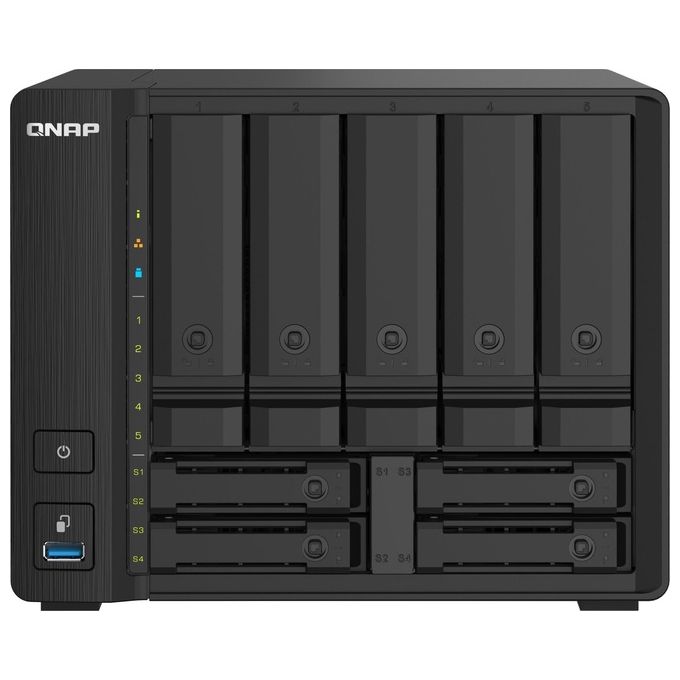 Qnap TS-932PX Alpine Al-324 Collegamento Ethernet Lan Tower Nero Nas