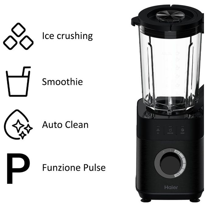 Haier HBL5B2 011 5 Frullatore 2 litri 1200 W nero