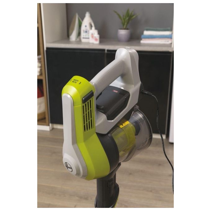 Hoover HF1 HF110H 011 Scopa Elettrica Senza Sacchetto 0.9 Litri 170W Argento-Rosso