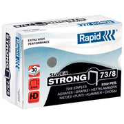 Rapid Punti 73 8 Mm Zincati A Filo Largo Per Materiali Duri E Spessi Usati Dalla Cucitrice A Pinza Hd31 (scatola 5000 Pz)