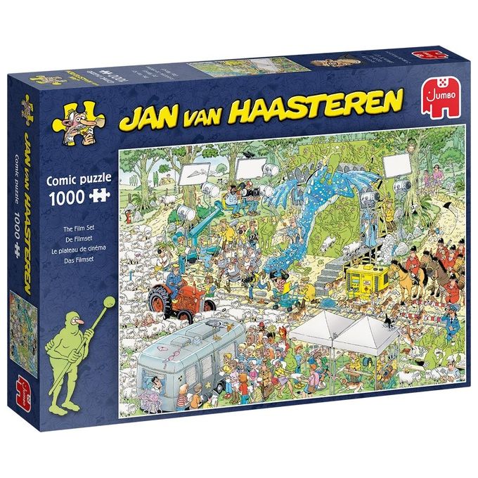Jumbo Jan van Haasteren The TV Studios 1000 Pezzi Puzzle Fumetti