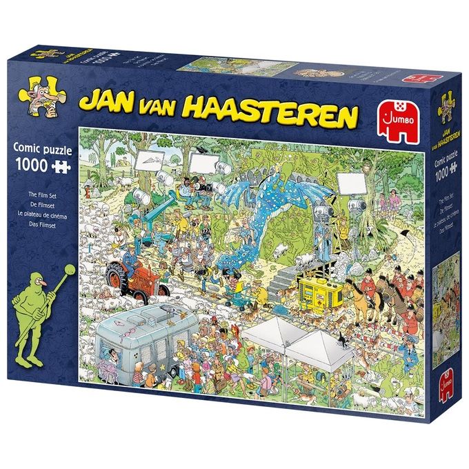 Jumbo Jan van Haasteren The TV Studios 1000 Pezzi Puzzle Fumetti