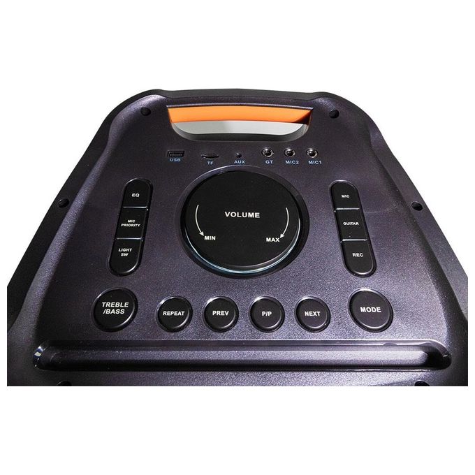 Trevi XFEST XF 600 KB Altoparlante Speaker Amplificato Portatile con Mp3 Usb MicroSD Aux-In Bluetooth