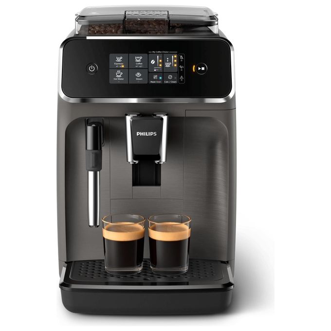Philips EP1224-00 Series 1200 Macchina da caffe' Automatica 1,8 L 15 bar 1500 W Macinacaffe' Ceramica 12 Livelli colore Grigio