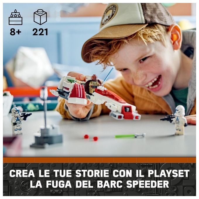 Lego Star Wars La Fuga del BARC Speeder