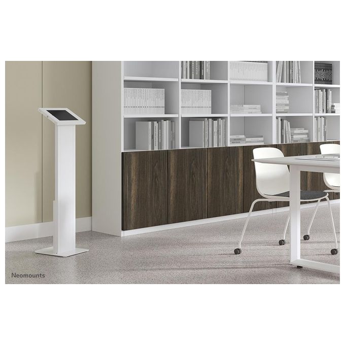Neomounts FL15-750WH1 Supporto da Pavimento per Tablet 9.7-11'' Bianco
