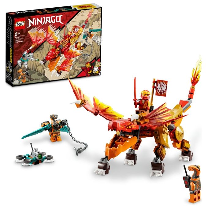 LEGO Ninjago Dragone del Fuoco di Kai Evolution