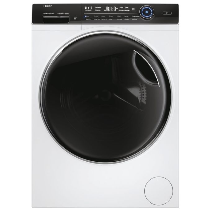 Haier HW100BD149 Lavatrice caricamento frontale 10 kg Classe A Profondita' 54 cm Centrifuga 1400 giri Motore Inverter Funzione Vapore colore Bianco Wifi