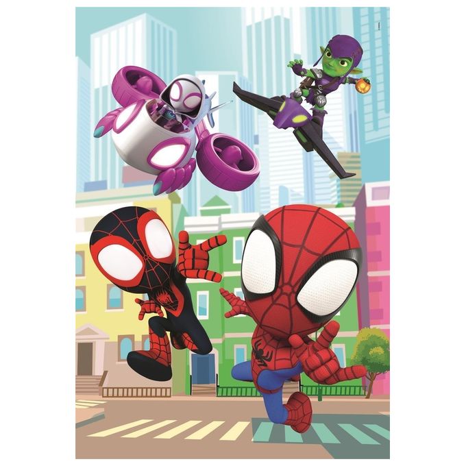 Clementoni Puzzle da 60 Pezzi Maxi Spidey and His Amazing Friends