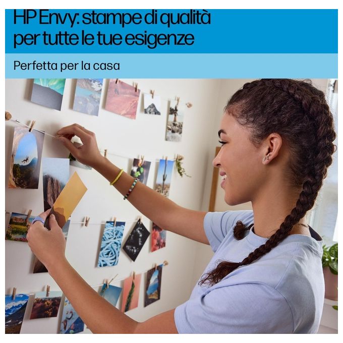 HP ENVY 7921e Stampante Getto Termico d'Inchiostro A4 4800x1200 DPI 15ppm Wi-Fi