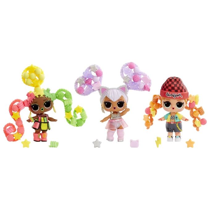 MGA Entertainment Bambola L.O.L. Surprise! Hair Beads Tots Assortito