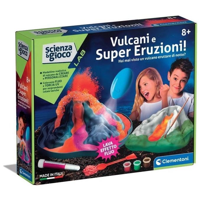Clementoni Lab Vulcani e Super Eruzioni