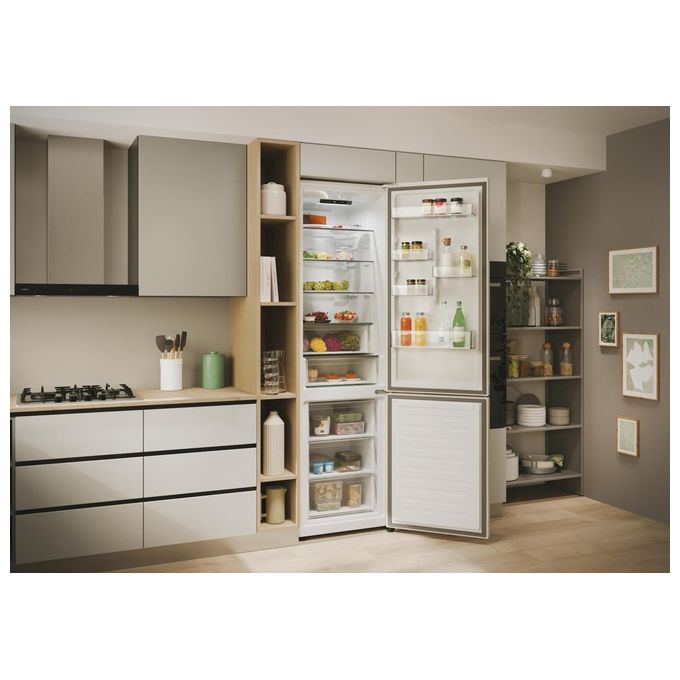 Candy CNCQ2T620EW Frigorifero Combinato Libera Installazione 409 Litri Classe Energetica E Bianco
