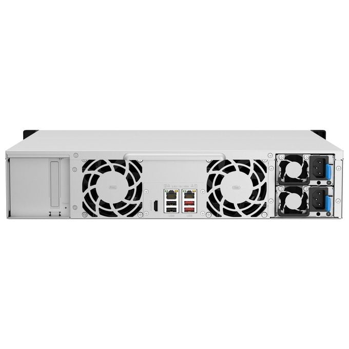 QNAP TS-1264U-RP Server NAS 12 Alloggiamenti Montabile in Rack SATA 6Gb-s RAID RAID