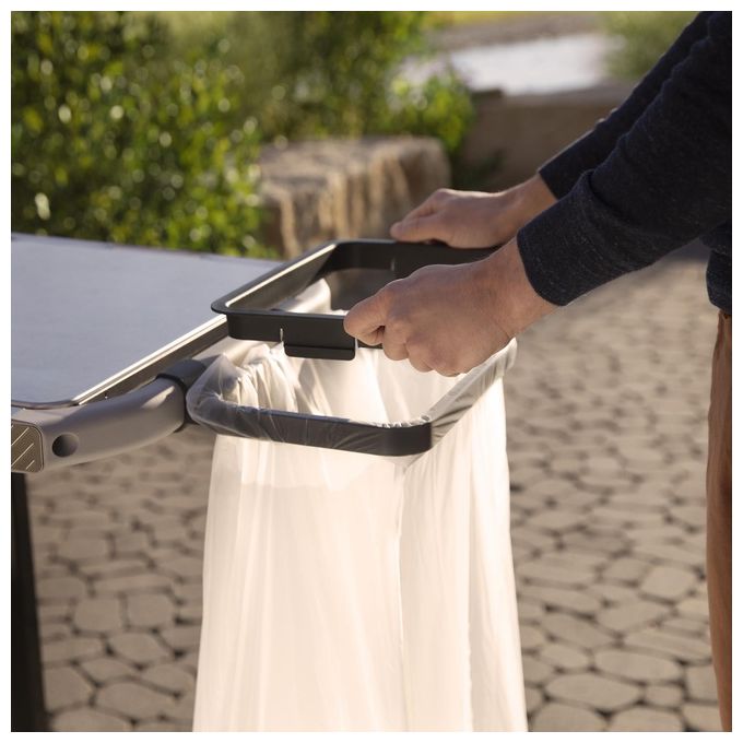 Weber Kit Organize Appendibile per Piastre Premium Slate 76 cm