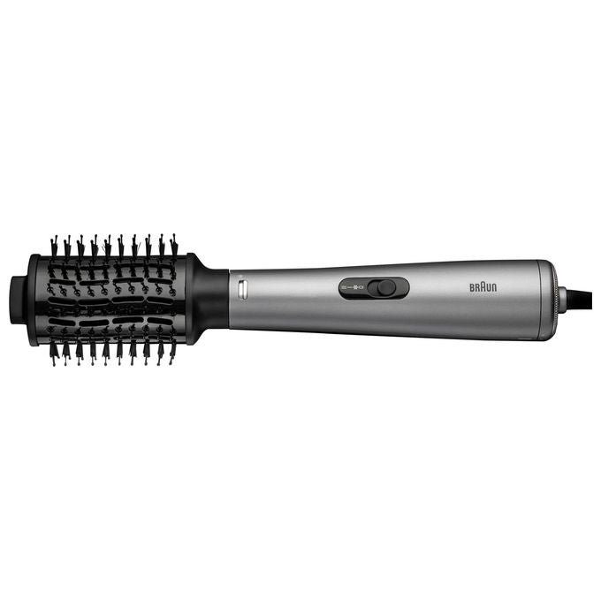 Braun AS 4.3 Spazzola ad Aria Calda Nero-Argento 1000W 2.2mt