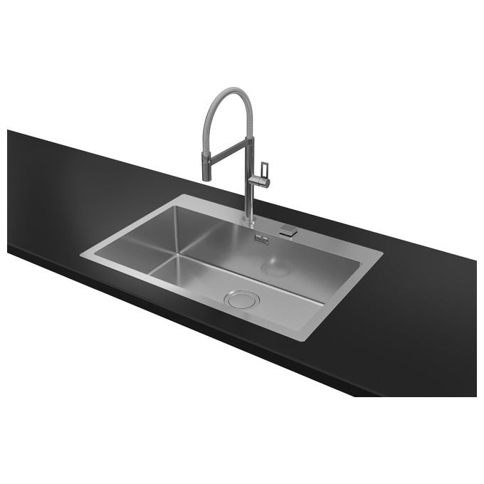 Foster 3363 050 S4001 Lavello Acciaio Inox Satinato da incasso Semifilo 1 Vasca 46x52cm