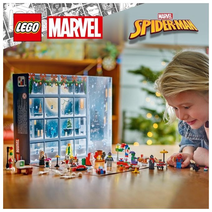 Lego Marvel Calendario Dell'avvento 2024 Spider-man